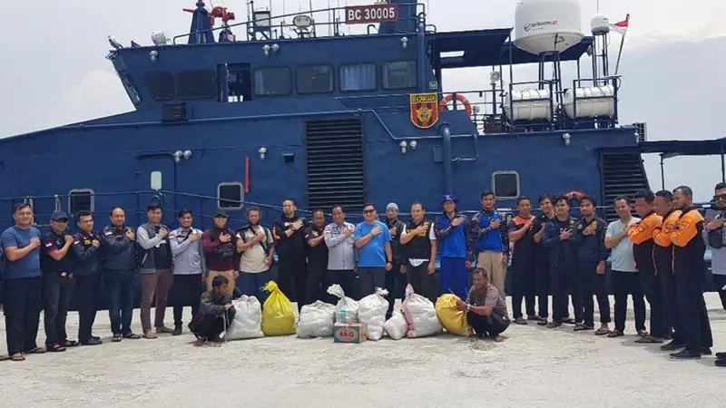 Tim gabungan polda dan mabes Polri berhasil ungkap penyelundupan sabu-sabu jaringan internasional (Liputan6.com/Ist)