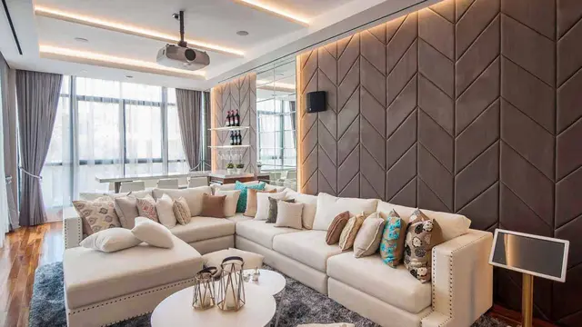 Desain Rumah Modern dengan Sentuhan Klasik yang Super Mewah