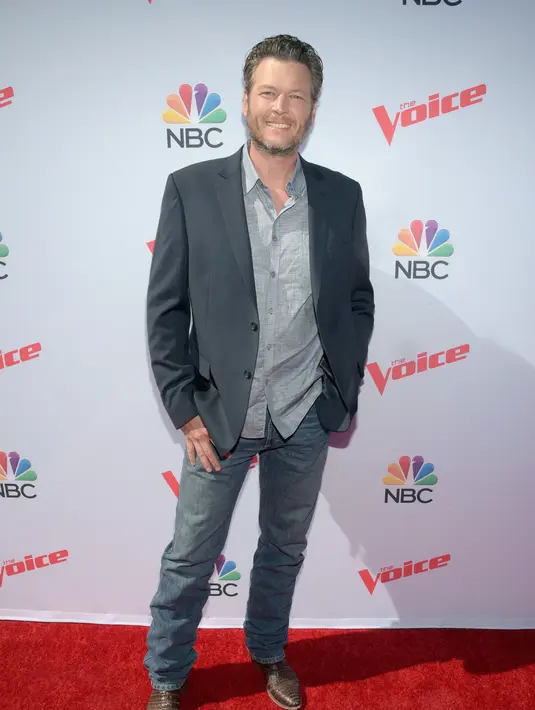 Blake Shelton pun turut berbahagia atas momen pernikahan Miley Cyrus dengan Liam Hemsworth. (AFP/Bintang.com)