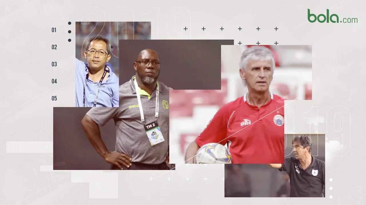 Pelatih yang lengser dari jabatannya di Shopee Liga 1 2019.