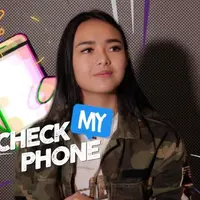 Saat berkunjung ke kantor Bintang.com, Amanda Manopo mendapat tantangan untuk membongkar isi handphonenya.