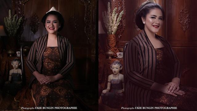 Kahiyang photoshoot (Sumber: Instagram/ukiebungin)