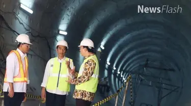 Kemajuan pembangunan mass rapid transit (MRT) tahap pertama, koridor selatan-utara, Lebak Bulus-Bundaran HI, sepanjang 16 km, sudah rampung 64,7% dan bakal mencapai 93% akhir tahun ini.