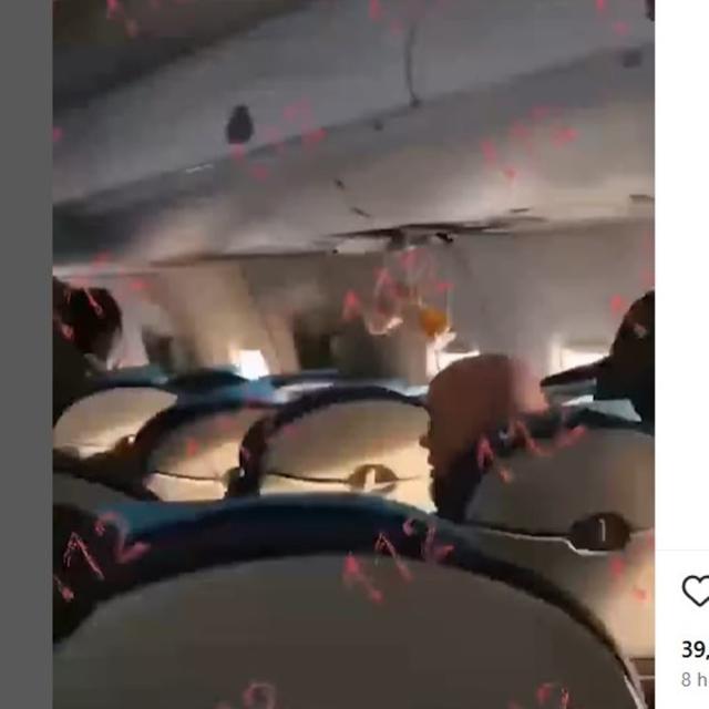 Viral Penumpang Azerbaijan Airlines Kirim Video ke Istri Sebelum Pesawat Jatuh, Terdengar Ucapan Takbir Para Penumpang.  foto: (dok.Instagram @majeliskopi08/https://www.instagram.com/p/DEAQYbjOA5E/Henry)