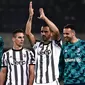 Hasil ini membuat Juventus sementara menempati posisi ke-4 klasemen sementara Liga Italia 2022/2023 dengan mengemas 28 poin. Leonardo Bonucci dkk sukses menggeser Inter Milan yang baru mengumpulkan 27 poin. (AFP/Marco Bertorello)