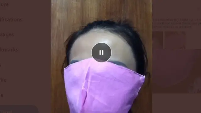 zonk saat beli masker
