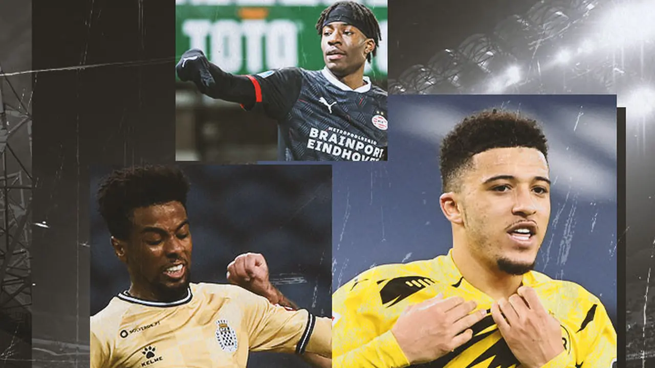 Ilustrasi - Angel Gomes, Noni Madueke, Jadon Sancho
