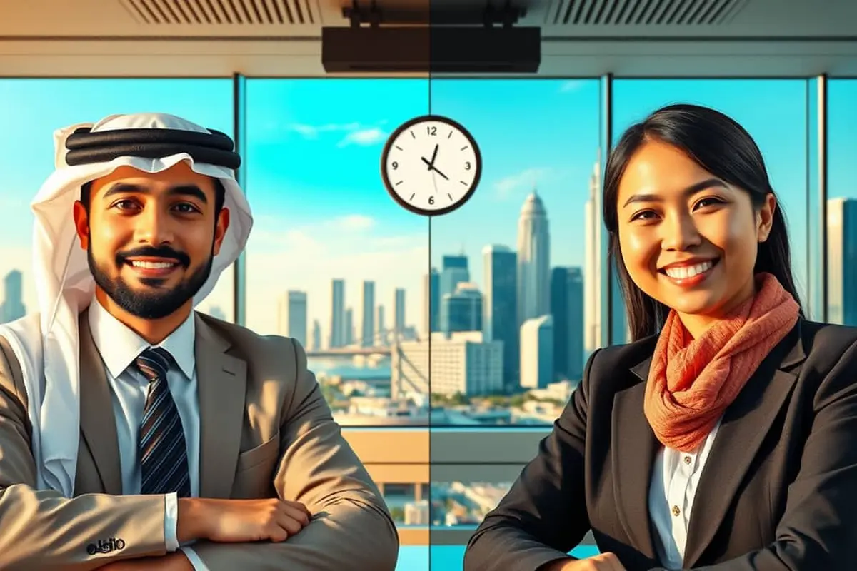 perbedaan waktu qatar dan indonesia