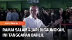 Ramainya gerakan salam empat jari menjelang Pemilu. membuat Wakil Ketua Tim Kampanye Nasional Bahlil Lahadalia mengatakan bahwa gerakan tersebut merupakan bentuk taktik dalam memenangkan Pemilu untuk mengalahkan paslon nomor 2.