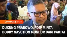 PDI Perjuangan minta Wali Kota Medan Bobby Nasution mundur dari partai. Permintaan ini terkait pilihan Bobby Nasution dalam pemilihan presiden mendatang.