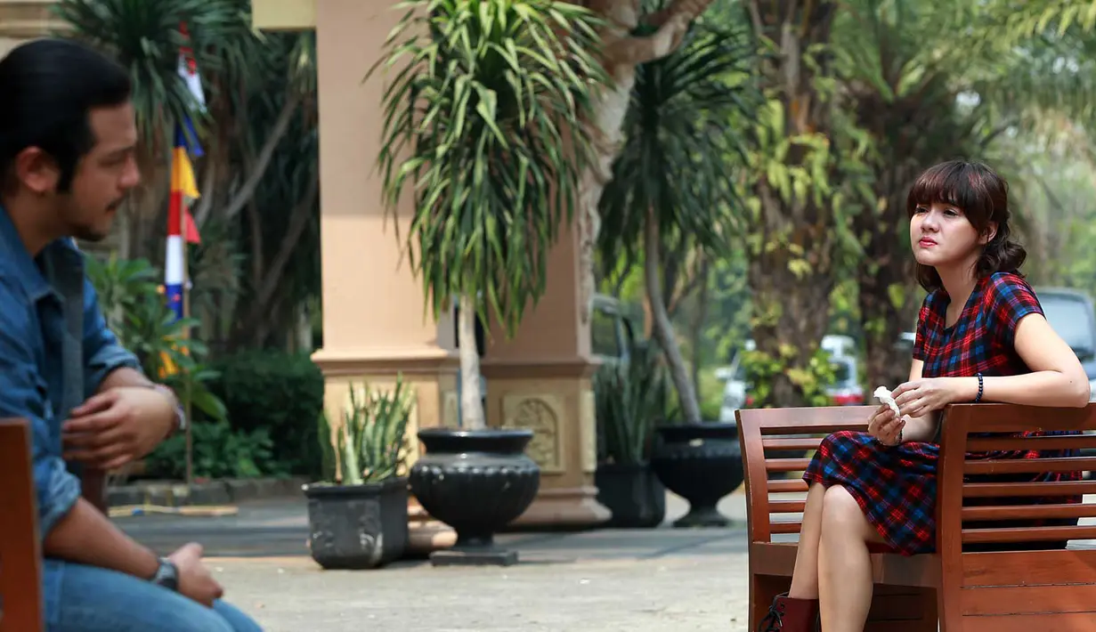 Bersama Ramon Y Tungka dan pemeran lainnya, pelantun 'Mari Bercinta 2' tersebut bakal melakoni akting di film berjudul 'Romansa: Sunset Love in Istanbul'. (Deki Prayoga/Bintang.com)