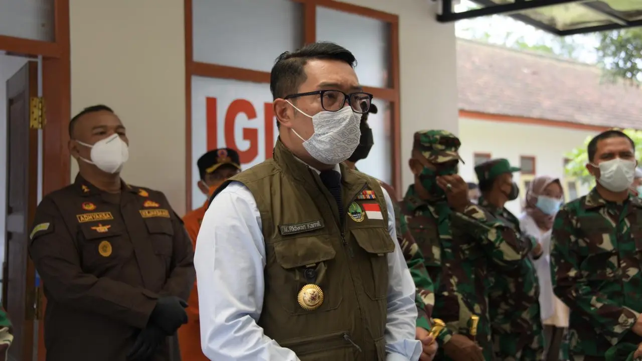 Gubernur Jabar Ridwan Kamil
