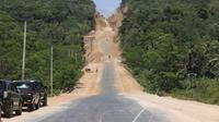 Proyek pembangunan Jalan Lingkar Timur Kuningan sepanjang 7,2 kilometer (km) (dok: PUPR)