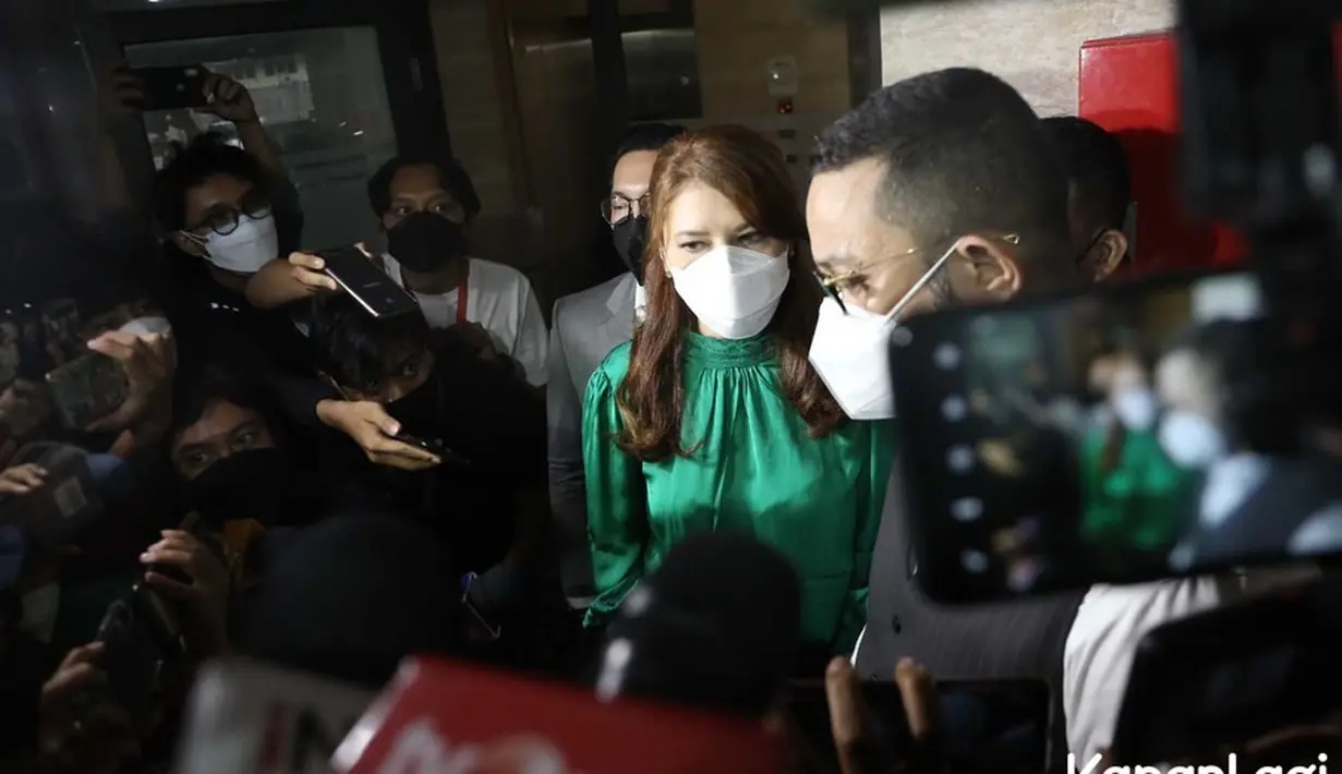 Tamara Bleszynski di Mabes Polri (Bayu Herdianto/KapanLagi.com)