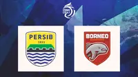 Liga 1 - Persib Bandung Vs Borneo FC (Bola.com/Adreanus Titus)