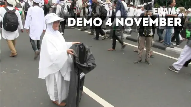 ENAM PLUS: Bank Sampah Demo 4 November