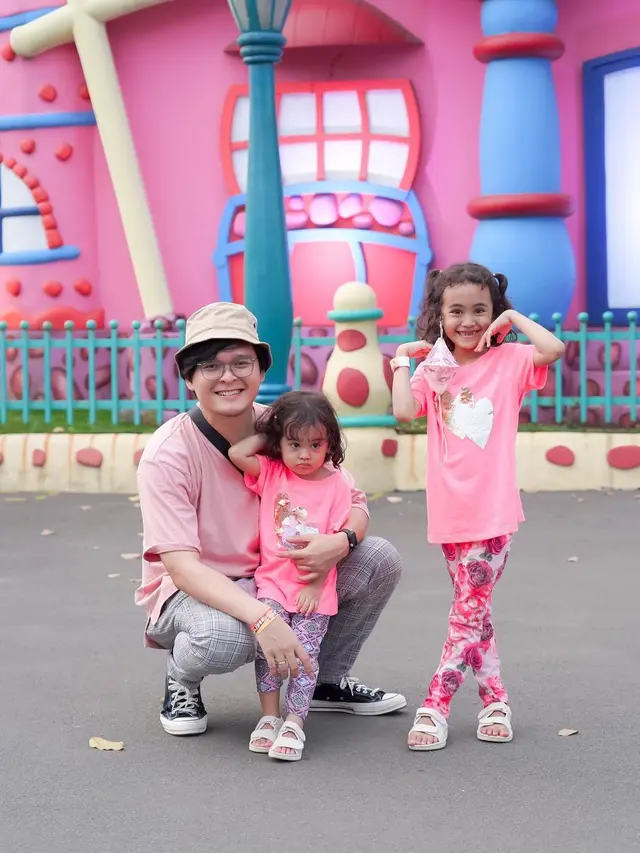 Anisa Rahma ke Dufan bersama keluarga (Instagram/anisarahma_12)