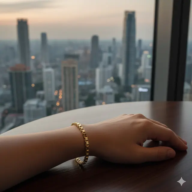 Model Gelang Emas Simpel yang Gampang Dijual Lagi