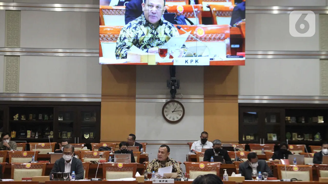 Rapat Kerja Komisi III DPR dengan KPK