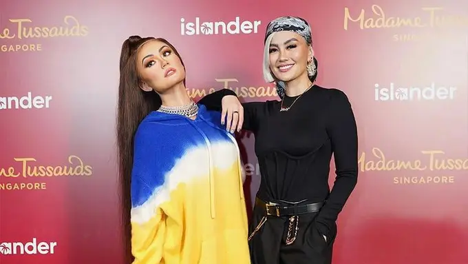 Bangga, Agnez Mo Diabadikan Jadi Patung Lilin di Madame Tussauds Singapura