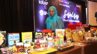 Beragam produk kuliner dipamerkan di Malang, Jawa Timur, siap bekerjasama dengan calon investor.(Liputan6.com/Zainul Arifin)