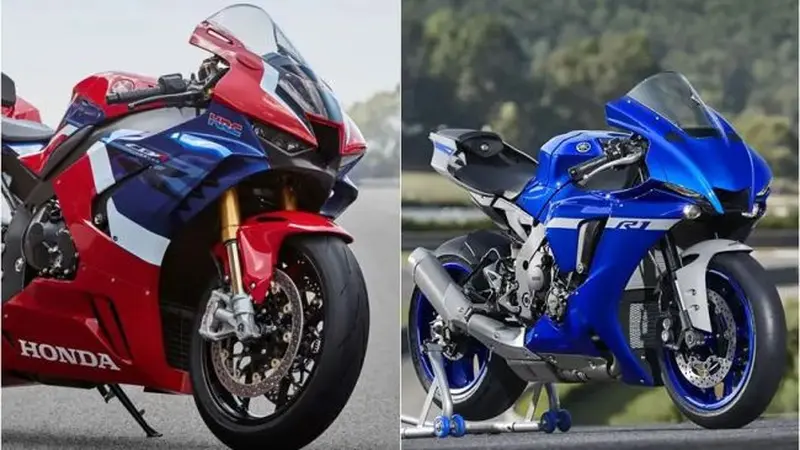 Honda CBR1000RR-R Fireblade Vs Yamaha R1