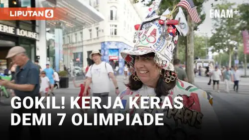 VIDEO: Fans Olimpiade Kerja Keras Demi Hadiri Tujuh Olimpiade