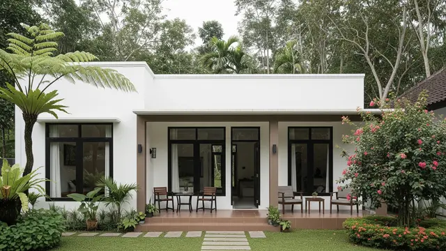 Kombinasi Warna Cat Teras