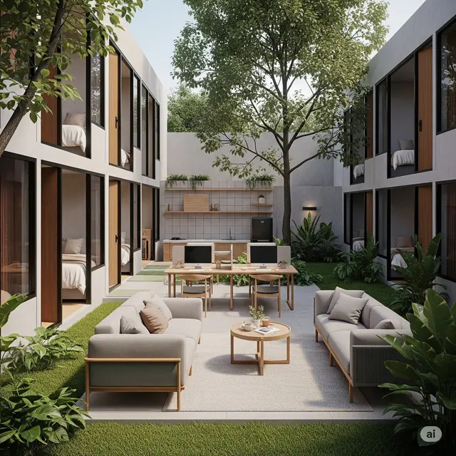 Rumah Sederhana Jogja. Foto: Gemini