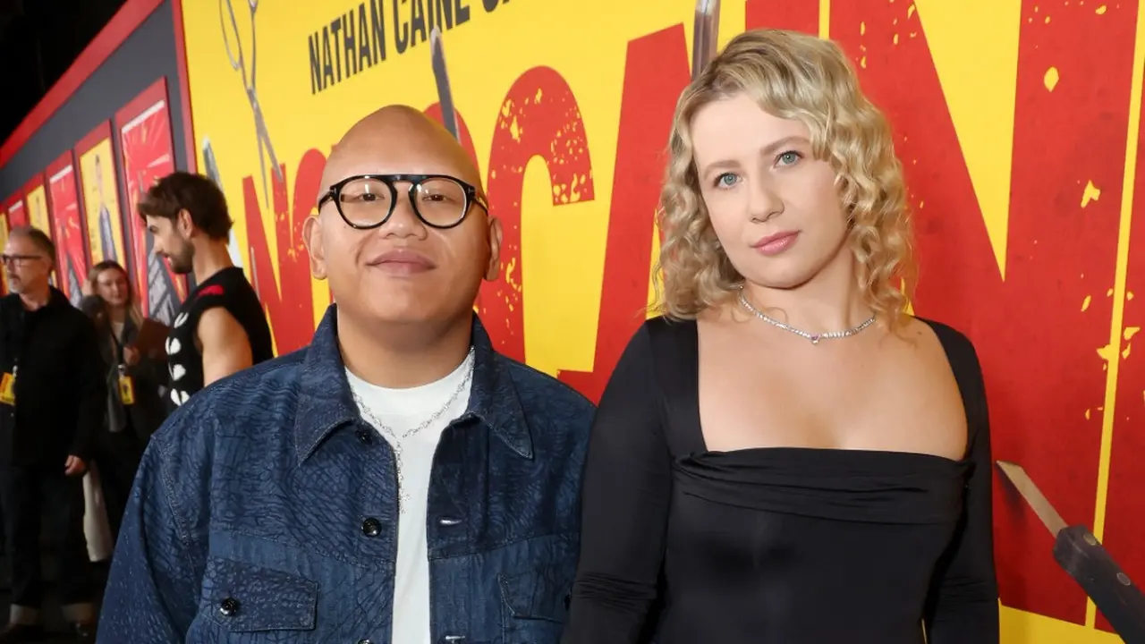 Jacob Batalon and Veronika Leahov (Phillip Faraone / GETTY IMAGES NORTH AMERICA / Getty Images via AFP)