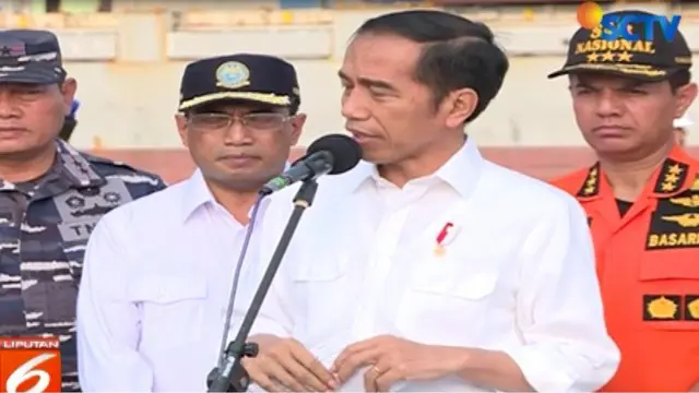 Selain itu, Presiden Jokowi juga mengucapkan terima kasih kepada seluruh jajaran gabungan.