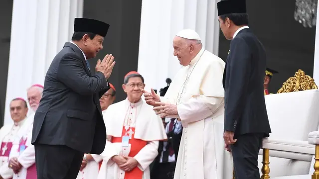 Prabowo dan Paus Fransiskus. (Foto: Dok. Instagram @prabowo)