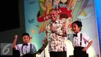 Ketua KPK Agus Raharjo memberikan sambutan saat membuka Festival Anak Jujur 2016 di area Ecovention, Jakarta, Rabu (31/8). Anak-anak berusia 5-12 tahun mengikuti Festival Anak Jujur  yang digelar KPK dari 31 Agustus-1 Juli. (Liputan6.com/Faizal Fanani)