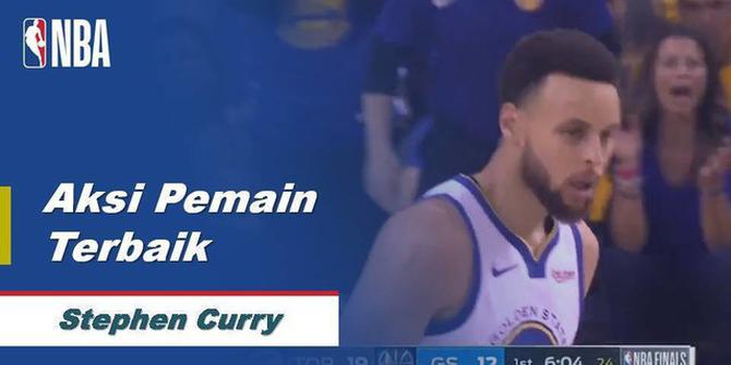 VIDEO: Stephen Curry, Pemain Terbaik Game 3 Final NBA 2019