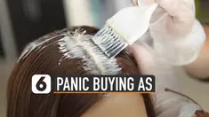 Wabah virus Corona di Dunia membuat masyarakat mengalami panic buying atau membeli barang barang kebutuhan dalam jumlah banyak. Tak terkecuali Amerika Serikat, setelah dulu tisu toilet saat ini pewarna rambut juga menjadi sasaranya.