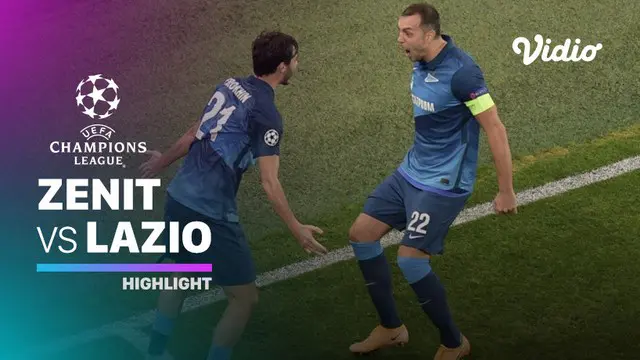 Berita video highlights Liga Champions, Lazio ditahan imbang Zenit St Petersburg 1-1, Kamis dini hari (5/11/20)