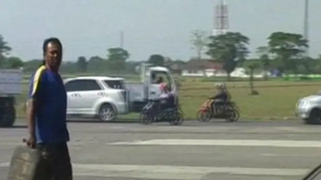 Antrean Solar di Sukoharjo Macet Jalur Yogyakarta-Solo