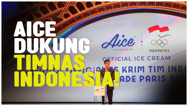 Berita video produsen es krim, Aice Group, resmi jadi es krim untuk Tim Indonesia di ajang Olimpiade Paris 2024.