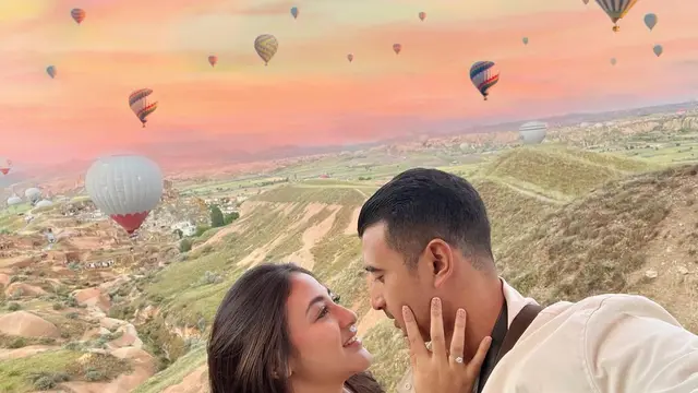 Ali Syakieb dan Margin Wieheerm liburan di Turki (Instagram/marginw)