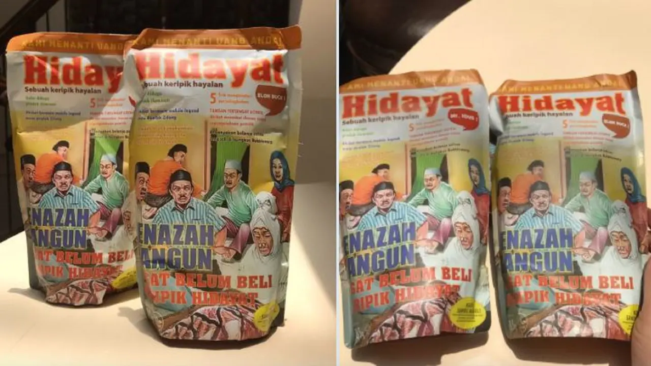 bungkusan keripik unik