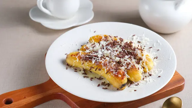 pisang bakar coklat keju