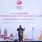 Menteri Pertahanan (Menhan) Prabowo Subianto Saat menghadiri acara  Gala Dinner ASEAN Defence Ministers Meeting Plus 2023 di Hotel Mulia, Jakarta, Kamis (16/11) malam. (Dok. Pusat Penerangan Kementerian Pertahanan)