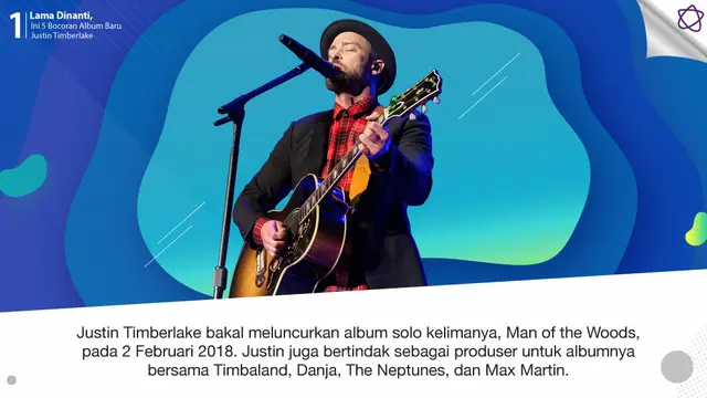 [Bintang] Lama Dinanti, Ini 5 Bocoran Album Baru Justin Timberlake