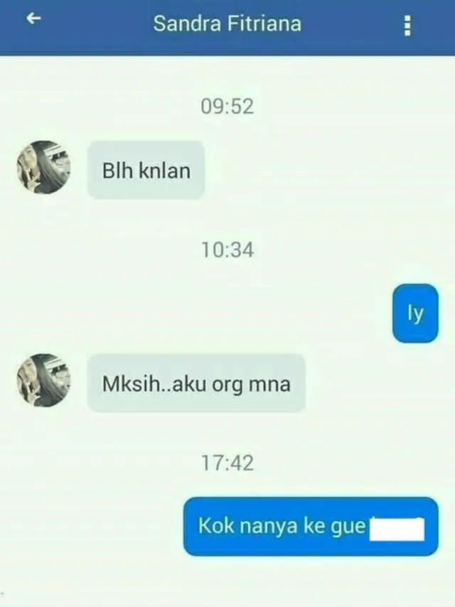 8 Chat Netizen saat Ajak Kenalan Ini Bikin Senyum Sendiri