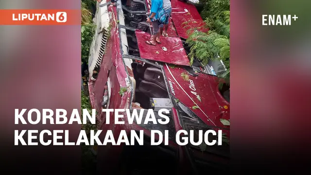 KORBAN TEWAS BUS WISATA DI GUCI BERTAMBAH JADI 2 ORANG