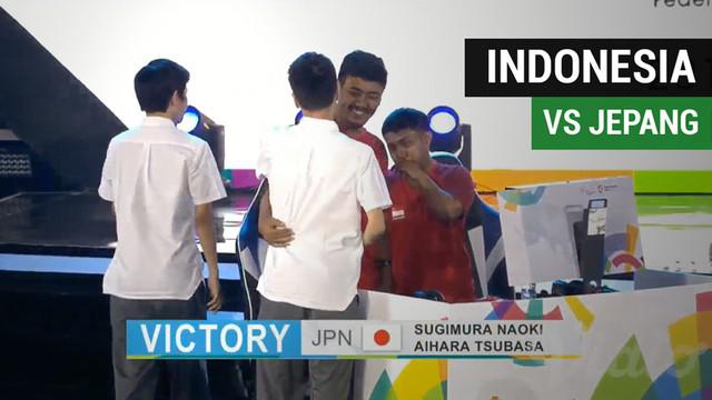 Berita video Tim Indonesia kalah 0-2 dari Jepang di cabang E-Sports gim PES (Pro Evolution Soccer) dalam eksebisi Asian Games 2018.