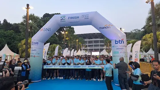 BPJS Kesehatan Gelar Health Fun Run di GBK, Ajak Generasi Muda Hidup Sehat