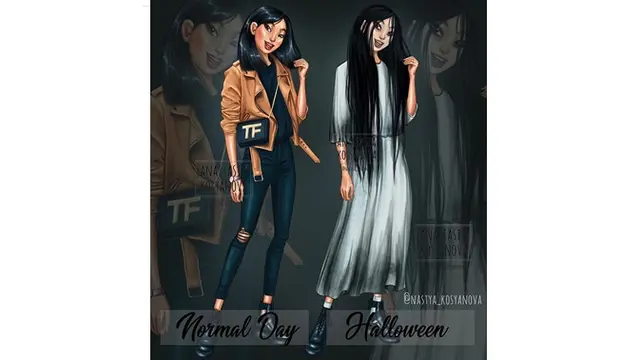 Begini Jadinya Jika 7 Putri Disney Berbusana untuk Halloween, Bikin Pangling