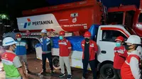 Elnusa Petrofin membentuk Satgas bencana gempa dan mengirimkan sejumlah bantuan logistik ke Majene, Sulawesi Barat. (Dok Elnusa)