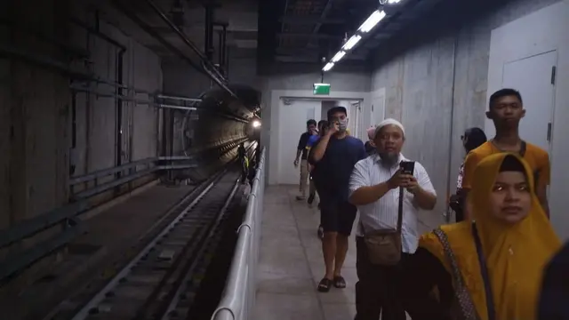 Pasca Listrik Padam, Penumpang MRT Jakarta Berhasil Dievakuasi 100 Persen